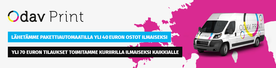 Shop for more than 40€ and get a free delivery all over Estonia!