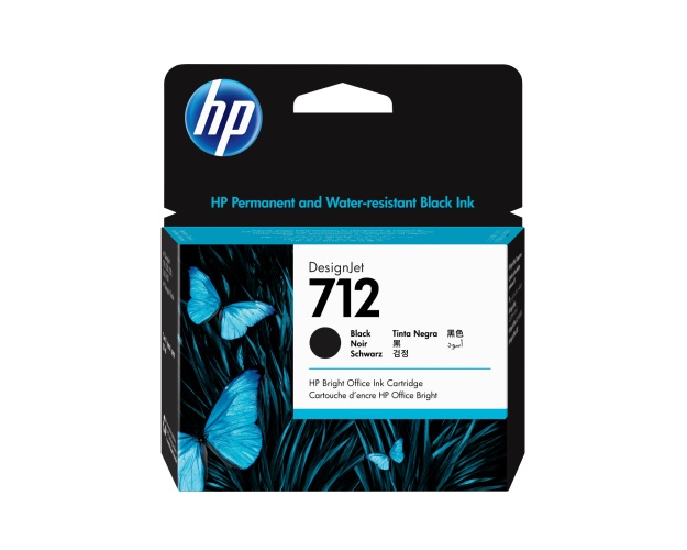 HP Ink No.712 Black (3ED71A)