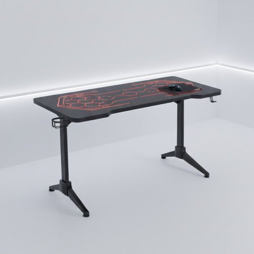 Up Up CyberArena RGB Gaming Desk