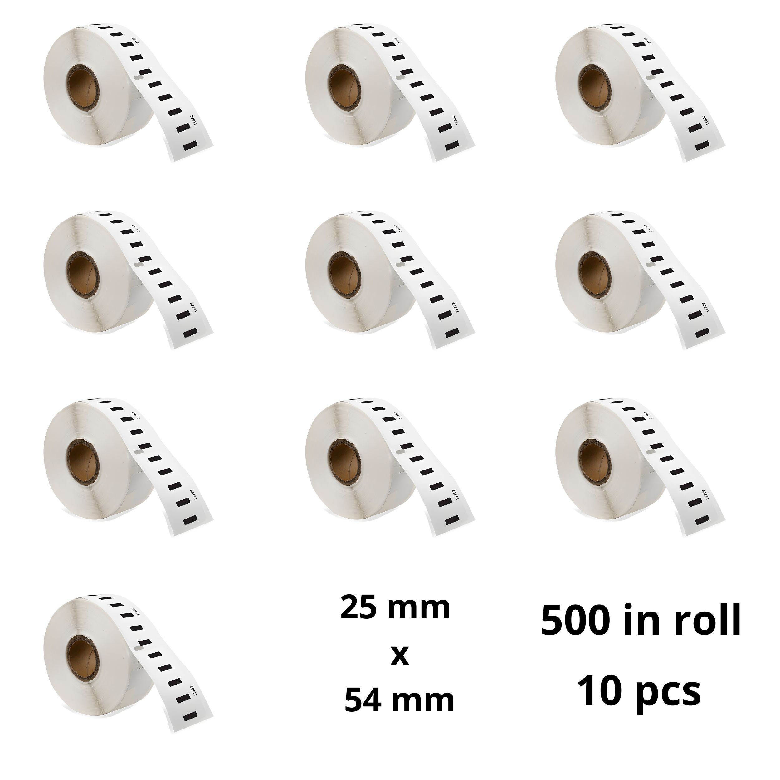 dymo-11352-s0722520-label-roll-dore-compatible-set-10-pcs-removable