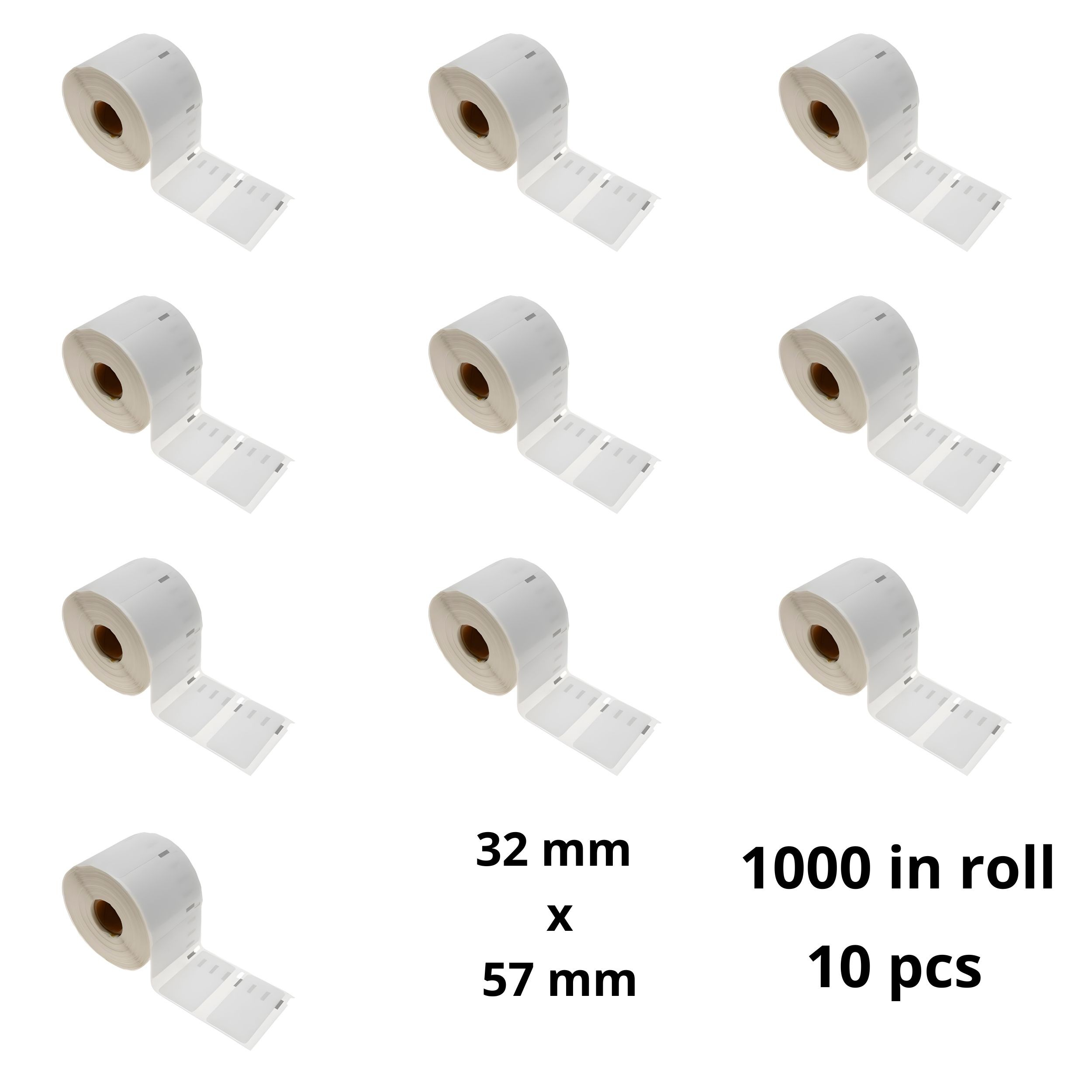 dymo-11354-s0722540-label-roll-dore-compatible-set-10-pcs