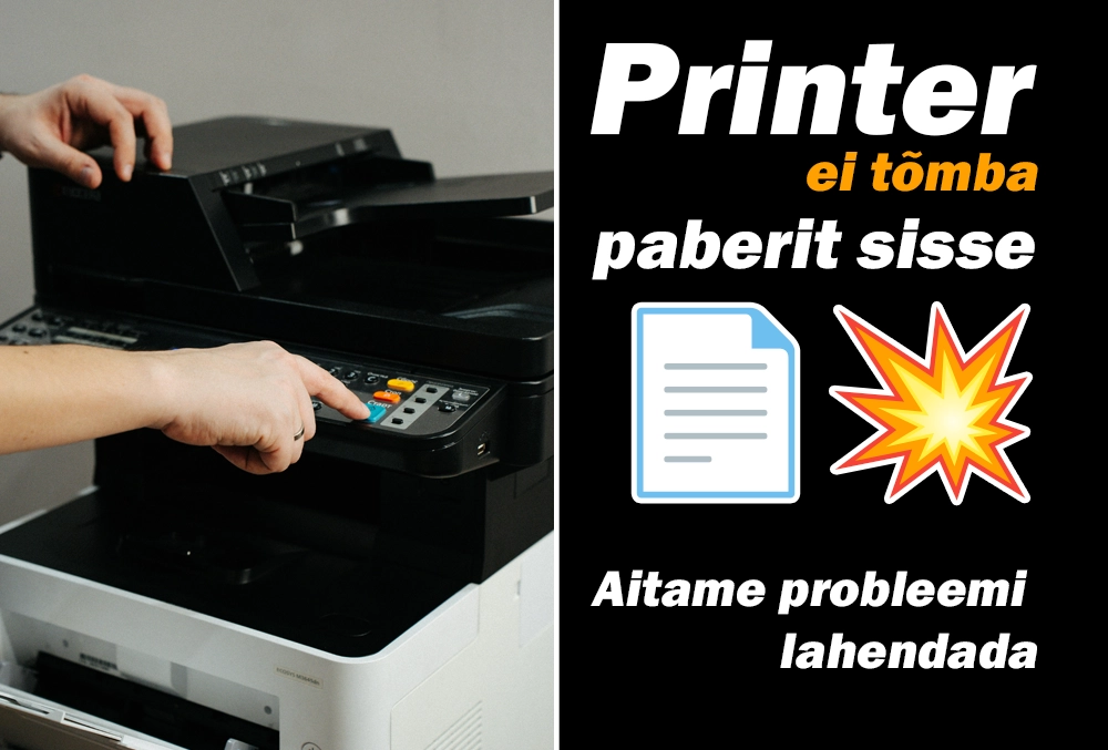 printer ei tõmba paberit sisse